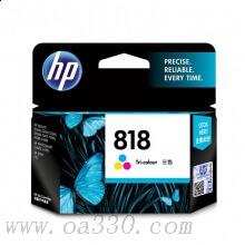 惠普(HP)CC643ZZ 818彩色原裝墨盒 約165頁 適用惠普噴墨F2418,F2488,F4238,F4288,F4488，C4688,C4788，D1668,D2568,D2668,D5568，Envy 110