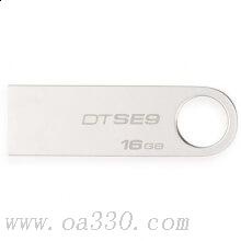 金士頓 DTSE9 U盤 16GB 金屬銀色