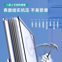 得力8786_A型架會(huì)議白板1800×900(黑色)(塊)