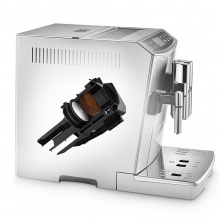 德龍（Delonghi）咖啡機 意式全自動 歐洲原裝進口 LCD液晶觸控中文面板 一鍵式制作多達8種 ECAM510.55