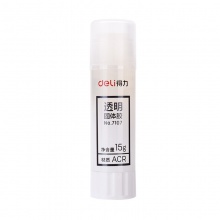 得力7107固體膠(透明)