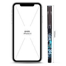 得力A638學(xué)生中性筆0.38mm全針管(黑)(支)
