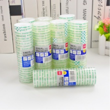 得力30014文具膠帶12mm×20y×38um(12卷/筒)