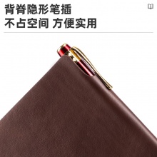 得力22215記事本(棕色)(本)