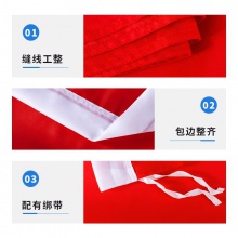 得力4221-1號黨旗(紅色)(面)